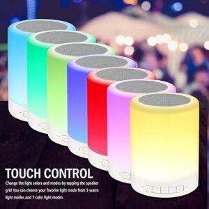 LED Touch Lamp Bluetooth Speaker