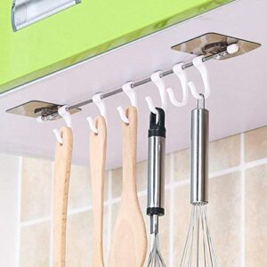 Wall Hanging hook - Self Adhesive 6 Hooks