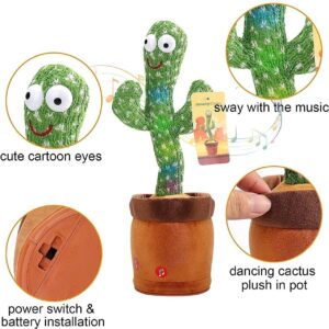 GREEN CACTUS  TOYS RECHARGEABLE