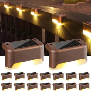 Solar Deck Lights Outdoor (4 pack)