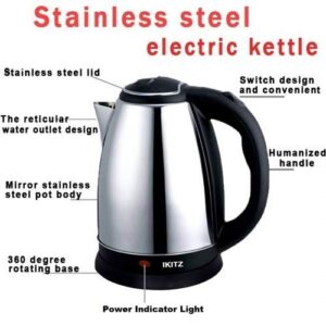 Electric Kettle with 2 Litre Capacity