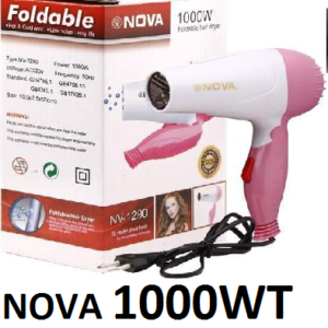 Best Hair Dryer - Nova 1000 watts