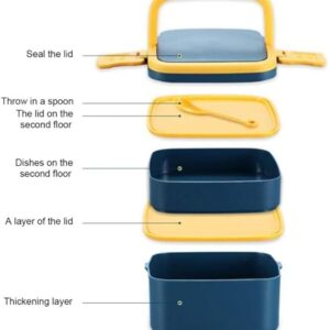 Double Layer Airtight Lunch Box