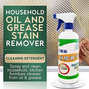 Kitchen Cleaner Spray (Liquid) Oil & Grease Stain Remover - White Btl