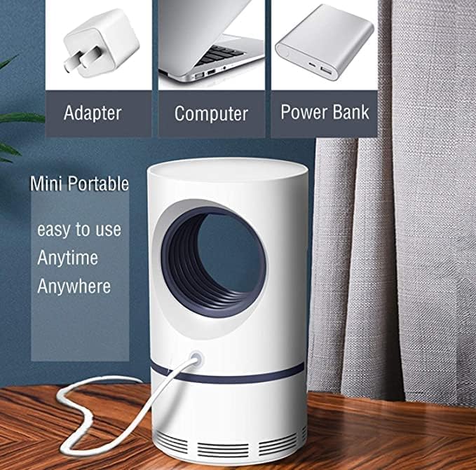 USB Power Insect Mosquito Killer UV Light LED Mosquito Lamp - Image 4