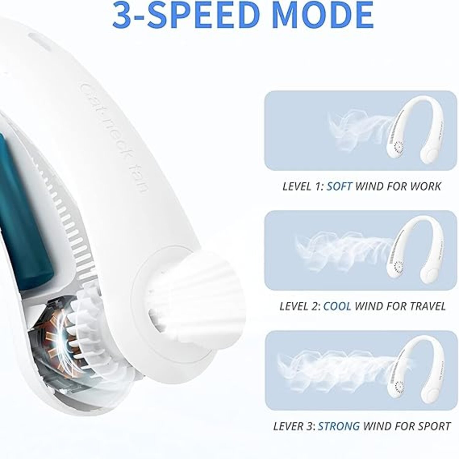 Neck fan for travelling (Pack of ) - Image 5