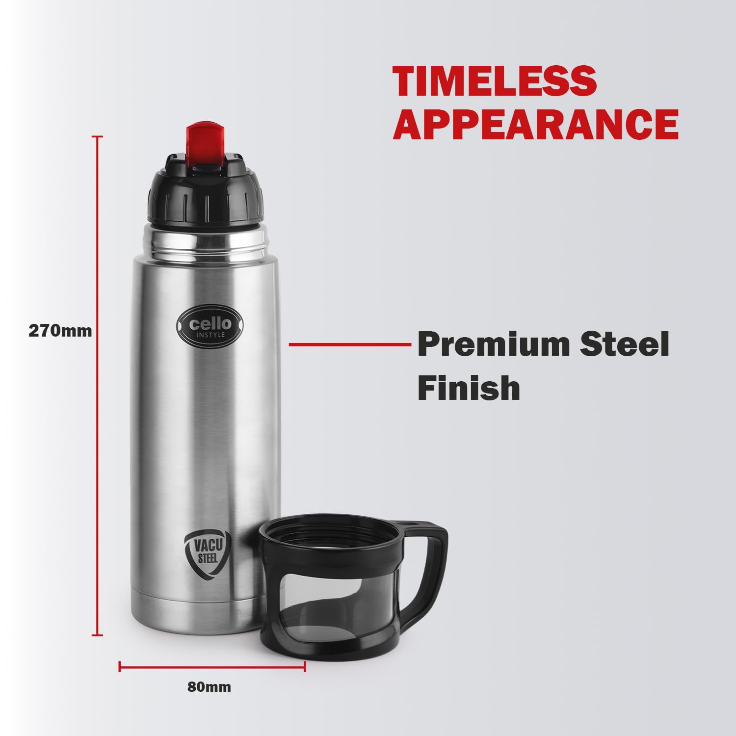 Cello Instyle Thermosteel Water Bottle 500ml - Image 5