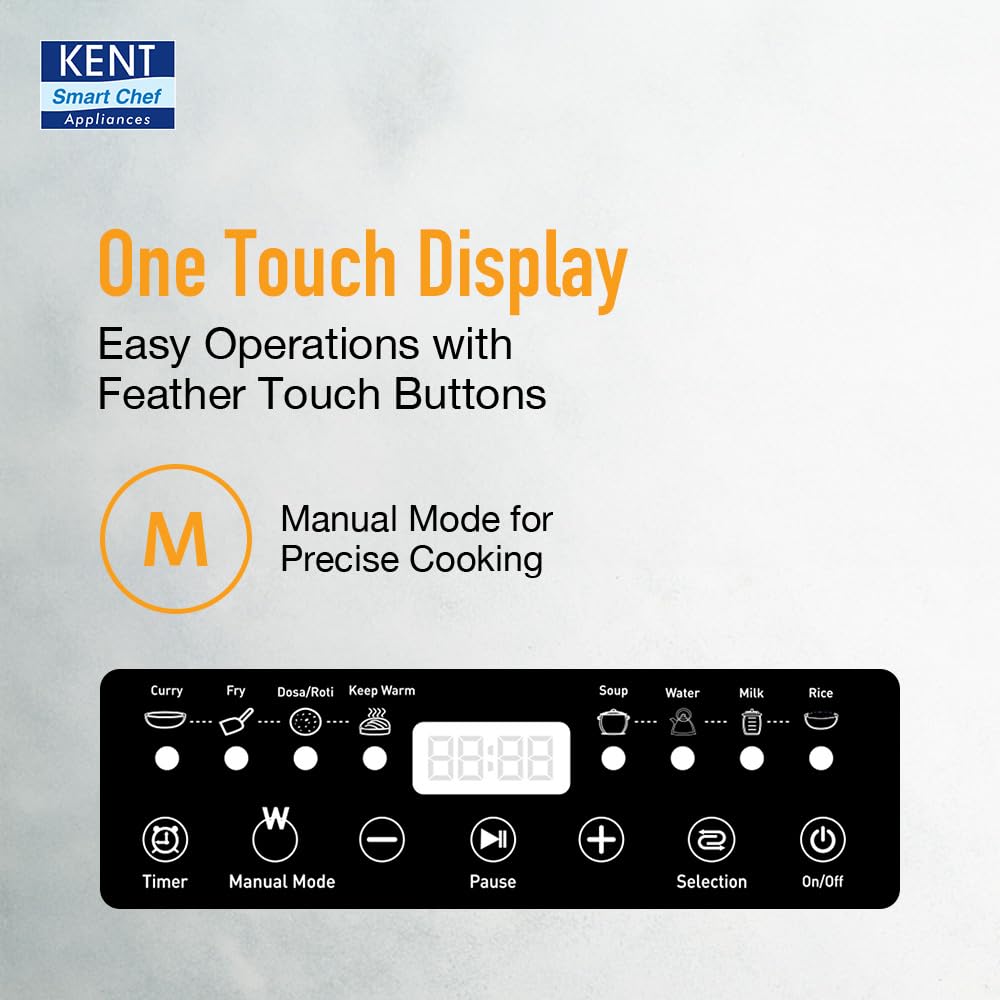 KENT Diamond Induction Cooktop 2000W - Image 7