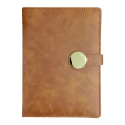 Round Magnetic Flap Lock Premium Diary