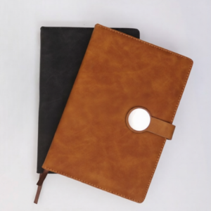 Round Magnetic Flap Lock Premium Diary