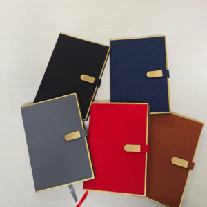 Golden Accented Office Diary