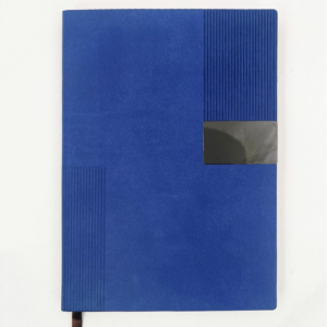 Premium Leather Notebook Diary with Metal Plate