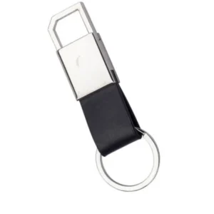 executive-promotional-leather-metal-keychain