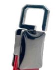 Metal Loop Premium Leather Keychain - Image 3